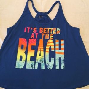 Blue Arizona Graphic Tank top